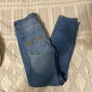 Abercrombie ankle high rise jeans
